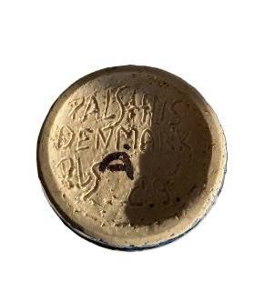 Tall slim stonewarevase from Palshus, Denmark 1960s