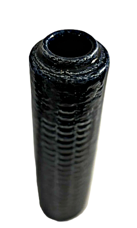 Tall slim stonewarevase from Palshus, Denmark 1960s