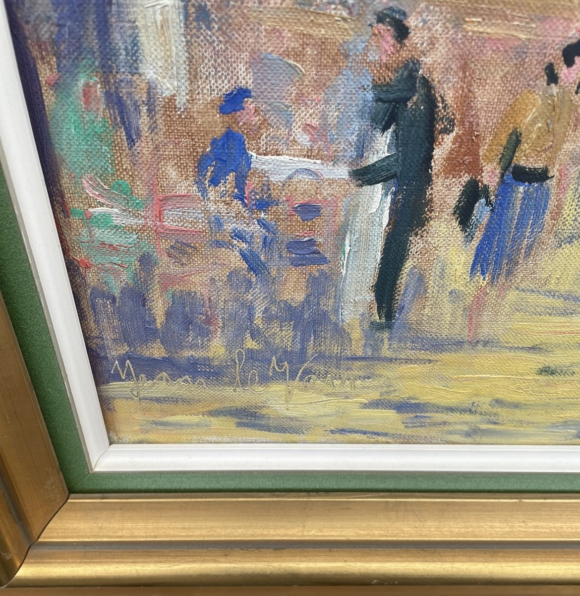 Ernst Rasmussen (1912-1964) olie på lærrede - nr. 050010