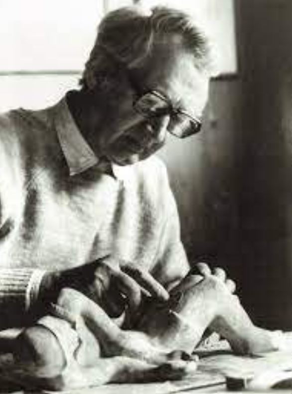 Stor stentøjsvase model 65, design af Arne Bang (1901-1983) - nr. 01601