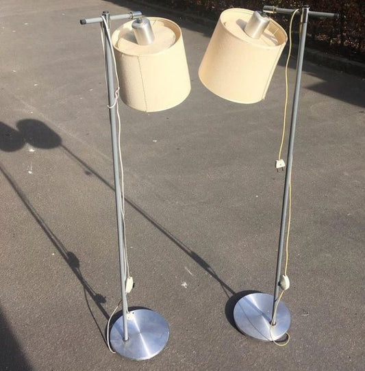 Lighting, 2 floor lamps design Jo Hammerborg