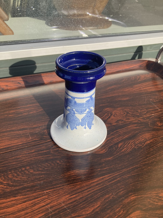 Ceramic candle holder, design by Bjørn Wiinblad