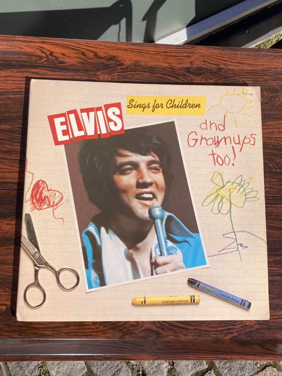 Elvis Presley LP, released 1978