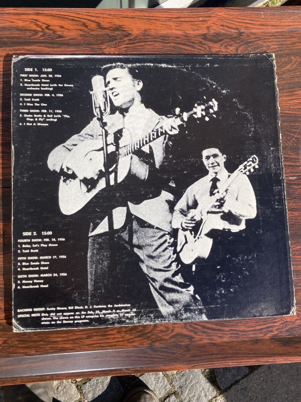 Elvis Presley LP, released 1977
