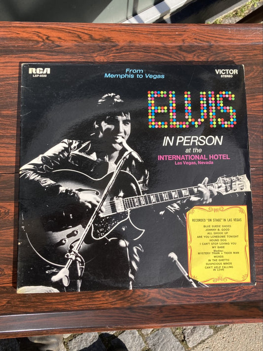 Elvis Presley LP ,udkom  i 1976