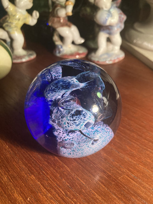 Super fine letter weight from Caithness glass, Scotland