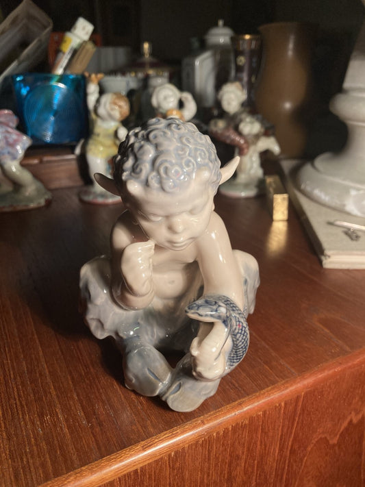 Ceramics, Royal Copenhagen pan figure